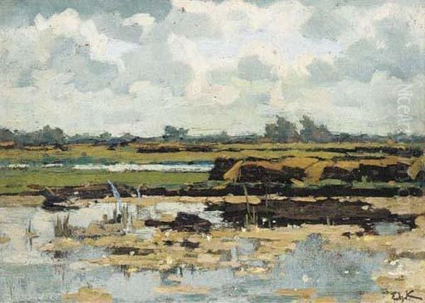 A Pond In A Pastoral Landscape - view 1