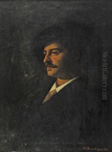 Mezczyzna Palacy Fajke