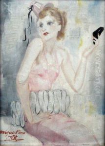 Elegante Au Loup Noir by Micao Kono