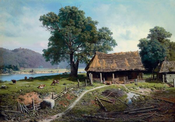A Riverside Farm - view 1