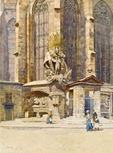 Der Wiener Stephansdom by Franz Kopallik