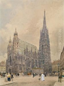 Der Wiener Stephansdom by Franz Kopallik