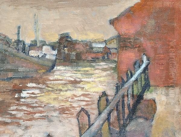 Path Along The River Bank - view 1
