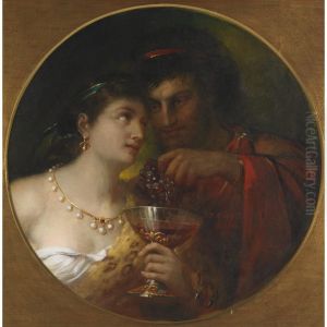 Anthony And Cleopatra by Theodor Hermann Wil. Koppen