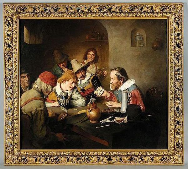 The Card Players - view 1