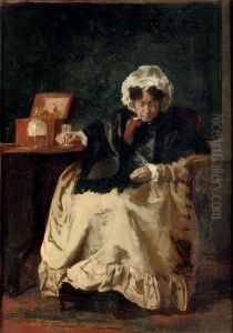 Dame Met Likeurglaasje: Enjoying A Drink by Alexander Hugo Bakker Korff
