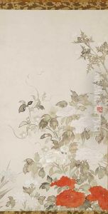 Peonies by Ogata Korin