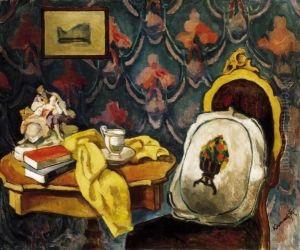 Corner Of The Studio With A Nude
