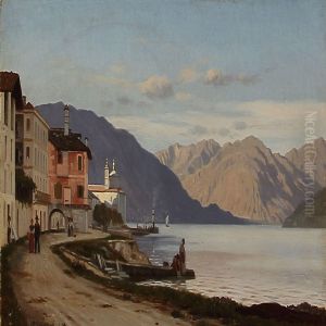 Canobbio Lago Maggiore by Peter Kornbeck