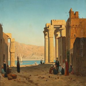 Temples On The Bank Of The Nile, Luxor, Egypt