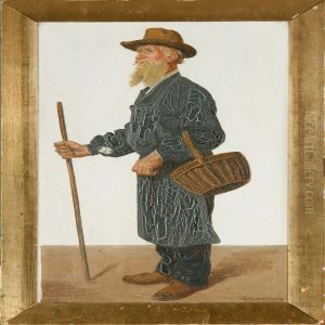 A Soldier With A Basket by Jacob Kornerup