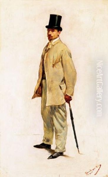 Man In Top Hat - view 1