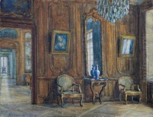 Interieur Bourgeois by Aleksej K. Korovin