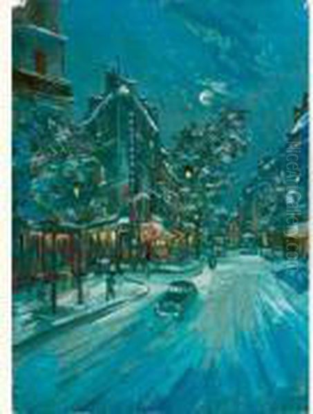 Vue De Paris, Noel - view 1