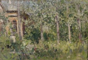 Le Jardin by Konstantin Alexeievitch Korovin