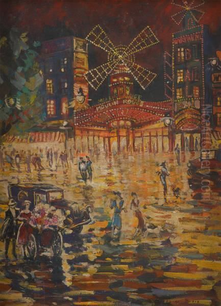 Le Moulin Rouge A Paris - view 1