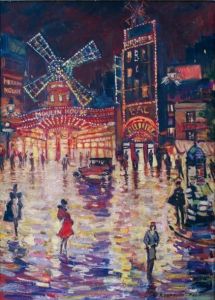 Paris by Konstantin Alexeievitch Korovin