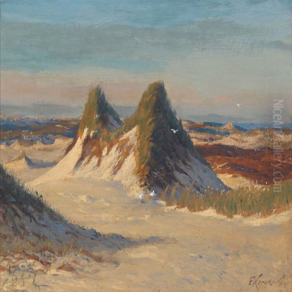 Seaside From Sylt With Dunes And View Over The Sea - view 1