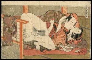 Amorous Couple by Isoda Koryusai