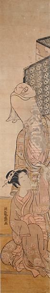 Fukurokuju And Beauty - view 1