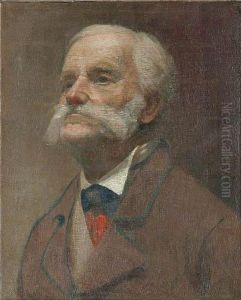 Portret Starszego Mezczyzny (1897) by Stanislaw Korzeniewski