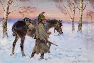 Soldat F by Jerzy Kossak