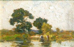 Near Massapequa, Long Island by Frederick William Kost