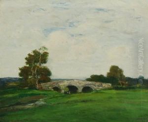 Long Island Landscape by Frederick William Kost