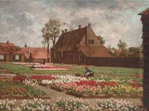 Tending To The Tulips