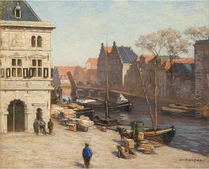A View Of Het Spaarne, Haarlem