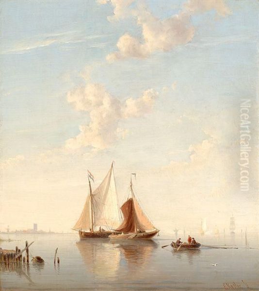 Ships On A Calm Sea - view 1