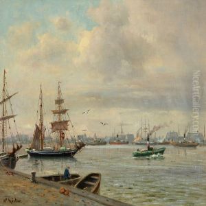 Harbour With Sailing And Boats