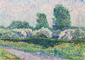 Vruchtboompjes: A Blossoming Orchard by Jo Koster Van Hattum
