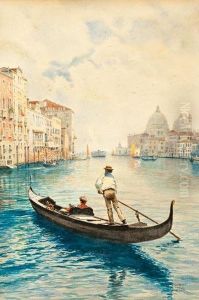 Velence - Canale Grande by Jeno, Eugene Koszkol