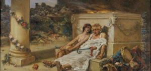 Apres La Bacchanale by Wilhelm Kotarbinski