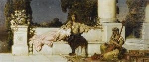 Moonlit Serenade by Vasili Aleksandrovich Kotarbinskii
