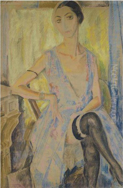 Portrait Of The Artist's Wife, Olga - view 1