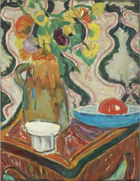 Still Life With Vase Of Flowers - view 1