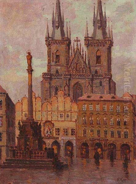 Old Town Square In Prague - view 1
