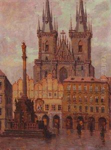 Old Town Square In Prague