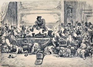Ilustracia Ku Knihe I. Hrusovskeho "janosik" by Andrej Kovacik