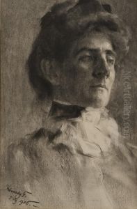 Asszonyfej by Geza Kovesky