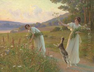 A Summer Evening by Leopold-Franz Kowalsky