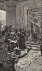La Soumission Des Azteques by Leopold-Francois Kowalsky
