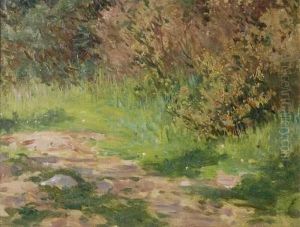 Jardin Fleuri by Leopold-Francois Kowalsky