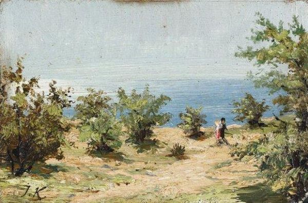 Les Promeneurs En Bord De Crimee - view 1