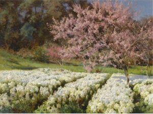 Spring Blossom by Josif Evstaf'Evic Krackovskij