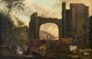 Scene Pastorale by Johan Georg Kraer