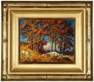 Autumn Landscape by Carl Rudolph Krafft
