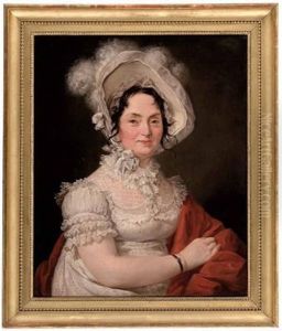 Bildnis Wohl Einer Salzburger Burgersfrau by Barbara Krafft-Steiner